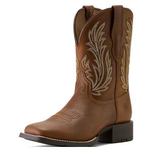 Round Up Filly 9-in Cowgirl Boots Sorrel Crunch - Item # 51137