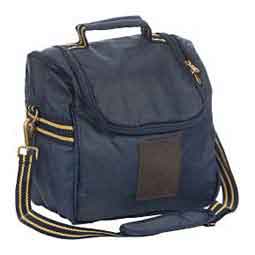 Darby Zip-Top Grooming Bag Navy/Gold - Item # 51178