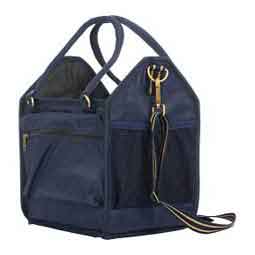 Darby Small Collapsible Grooming Tote Navy Gold - Item # 51182