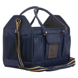 Darby Large Collapsible Grooming Tote Navy Gold - Item # 51183