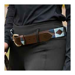Siri Polo Womens Belt Brown/Blue - Item # 51186