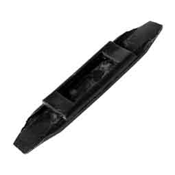 Rubber Curb Chain Guard Black - Item # 51228