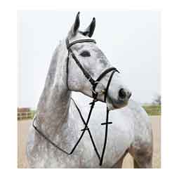 Horze Weston Flash Bridle with Reins Black - Item # 51230
