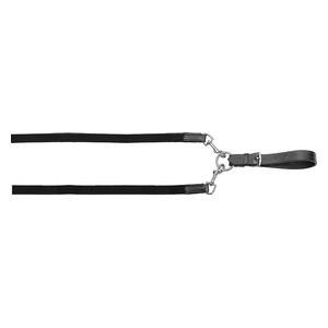 Horze Webbed Draw Reins Black - Item # 51234