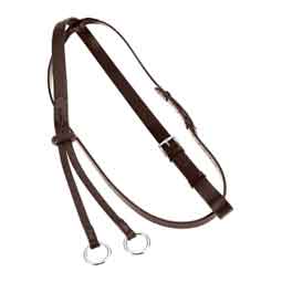 Leather Running Martingale Dark Brown - Item # 51245