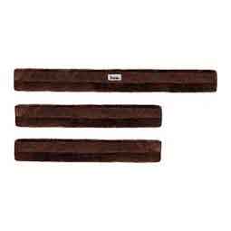 Narvik Faux-Fur Breastplate Cover Set Dark Brown - Item # 51247