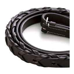 Equinavia Saga Fancy Stitched Hunter Bridle with Reins Chocolate Brown - Item # 51251