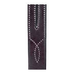 Valkyrie Fancy Stitched Running Martingale Chocolate Brown - Item # 51254
