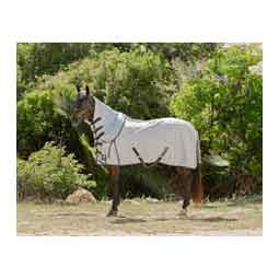 Equinavia Aktiv Athletic Detachable Neck Horse Fly Sheet Silver Gray - Item # 51272