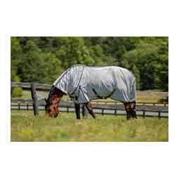 Equinavia Aktiv Athletic Detachable Neck Horse Fly Sheet Silver Gray - Item # 51272