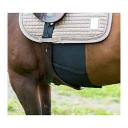 Horze Elastic Belly Guard Black - Item # 51276