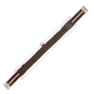 Equinavia Valkyrie Ultra Fleece Girth Ivory/Brown - Item # 51283