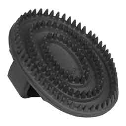 Horze Small Rubber Curry Comb Black - Item # 51292