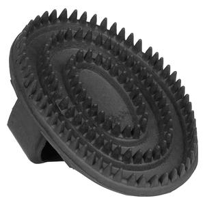 Horze Small Rubber Curry Comb Black - Item # 51292