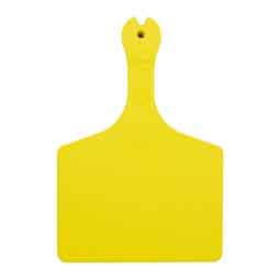 Allflex Feedlot Blank A-Tags Yellow - Item # 51294