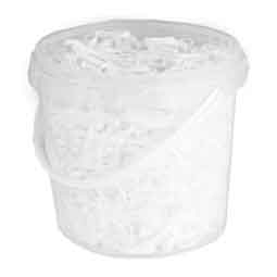 Horze Silicone Rubber Plaiting Band White - Item # 51296