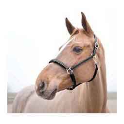 Horze Largo Leather Halter Black - Item # 51299