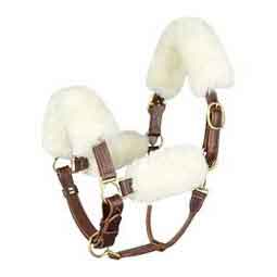 Horze Sheepskin Halter Tube Set Off-White - Item # 51301