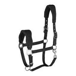 Horze Kiel Halter with Fleece Black - Item # 51312