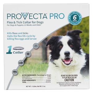 Provecta Pro Flea and Tick Collar for Dogs 1 ct - Item # 51314