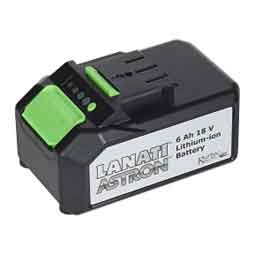 Lanati Astron Lithium-Ion Replacement Rechargeable Battery 6.0 Ah - Item # 51319