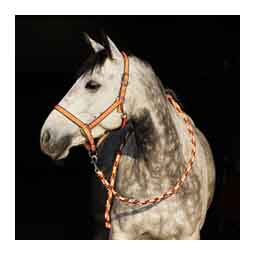 Adepto Horse Halter Coral Gold - Item # 51321