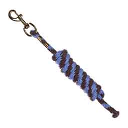 Stella Poly Snap Lead Rope Light Blue/Brown - Item # 51323