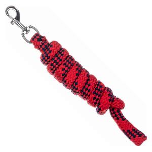 Iris Soft Lead Rope with Snap Red/Navy - Item # 51324