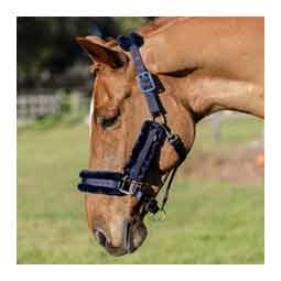 Equinavia Valkyrie Ultra Fleece Breakaway Horse Halter Navy/Navy - Item # 51328