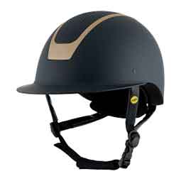Equinavia Crown MIPS Horse Riding Helmet Navy/Gold - Item # 51331