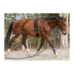 Horze Lunging Aid Navy/Red - Item # 51343