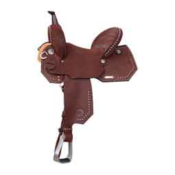 2235 Redwood Barrel Horse Saddle Chestnut - Item # 51353