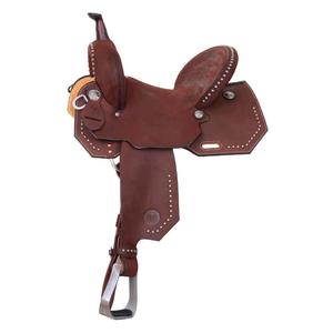 2235 Redwood Barrel Horse Saddle Chestnut - Item # 51353