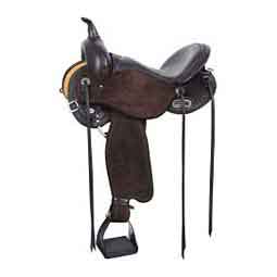 1693 Hadley Hybrid Flex 2 Trail Horse Saddle Chocolate - Item # 51368