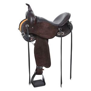 1693 Hadley Hybrid Flex 2 Trail Horse Saddle Chocolate - Item # 51368