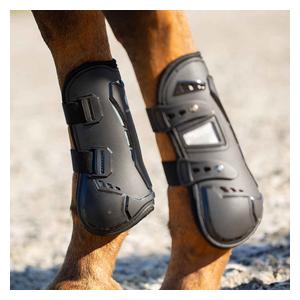 Asgardian Open Front Horse Boots Black - Item # 51382