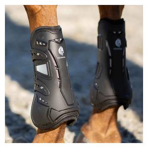 Asgardian Open Front Horse Boots Black - Item # 51382