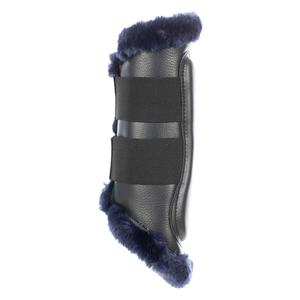 Vali Ultra Fleece Brushing Horse Boots Navy/Navy - Item # 51385