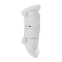 Vali Ultra Fleece Brushing Horse Boots White/White - Item # 51385