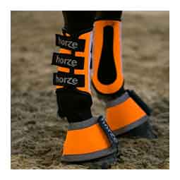 Reflective Horse Bell Boots Orange - Item # 51390