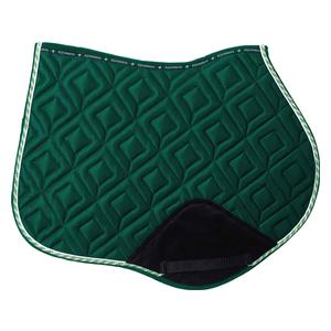 Stockholm Jump Horse Saddle Pad Hunter Green - Item # 51408