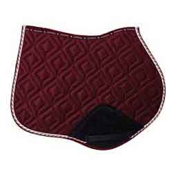 Stockholm Jump Horse Saddle Pad Wine Red - Item # 51408