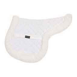 Eidsvoll Ultra Fleece Forward Cut Shaped Horse Saddle Pad White - Item # 51418