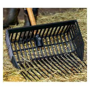 Horze Durable Basket Pitchfork Replacement Head Black - Item # 51431