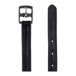 Soft Stirrup Leathers with Nylon Inside Black - Item # 51456