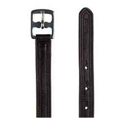 Soft Stirrup Leathers with Nylon Inside Dark Brown - Item # 51456