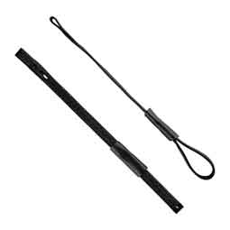 Soft Dressage Stirrup Leathers with Nylon Inside Black - Item # 51457