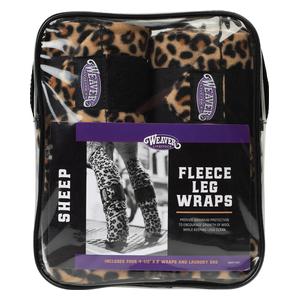 Sheep and Goat Fleece Leg Wraps 2.0 Leopard - Item # 51458