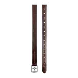 Saga Non-Stretch Stirrup Leathers Chocolate Brown - Item # 51465