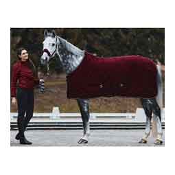 Kiel Fleece Horse Cooler Dark Red - Item # 51481